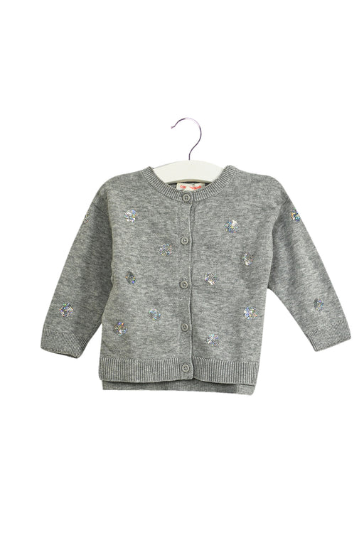 Grey Country Road Cardigan 6-12M at Retykle