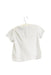 A White Short Sleeve T Shirts from Bardot Junior in size 2T for girl. (Back View)