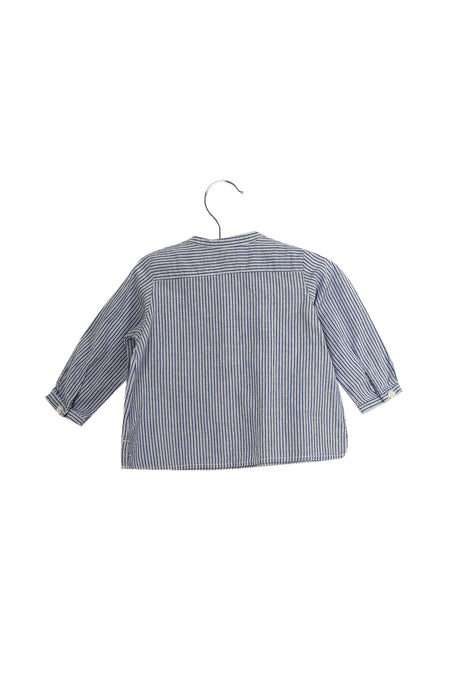 Blue Bonpoint Long Sleeve Top 6M at Retykle