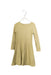 Gold Billieblush Long Sleeve Dress 4T (102cm) at Retykle