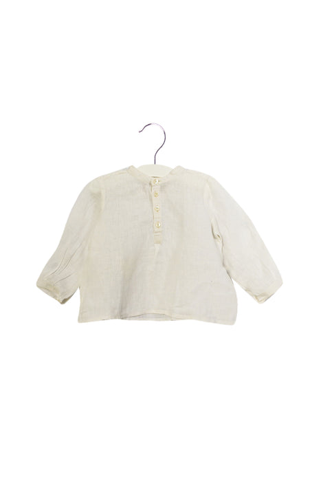 Ivory Bonpoint Long Sleeve Top 12M at Retykle