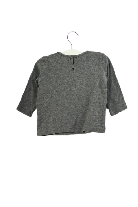 Grey Tommy Hilfiger Long Sleeve Top 9-12M at Retykle