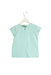 A Blue Short Sleeve Tops from Jacadi in size 4T for girl. (Back View)