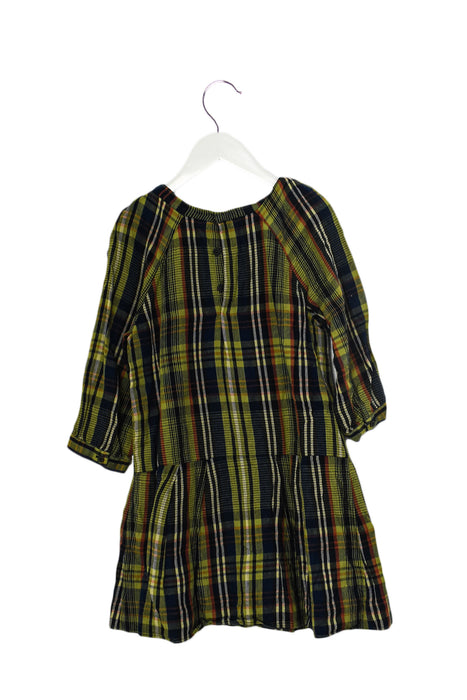 Green Bonpoint Long Sleeve Dress 8Y at Retykle