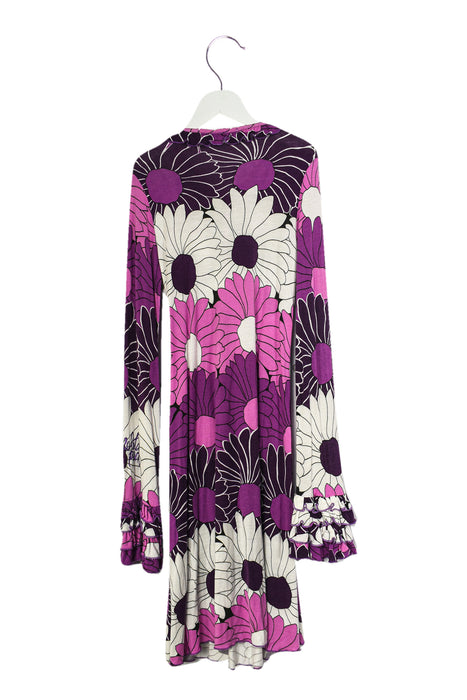 Purple Nolita Pocket Long Sleeve Dress 10Y at Retykle