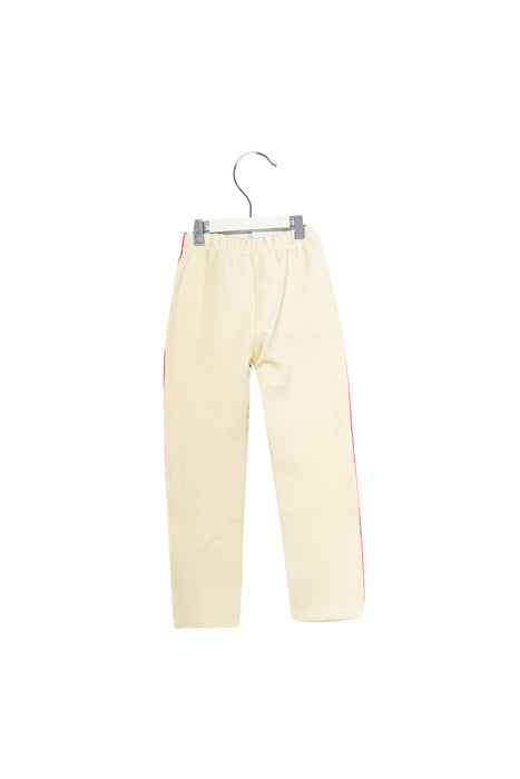 White Bonpoint Sweatpants 4T - 12Y at Retykle