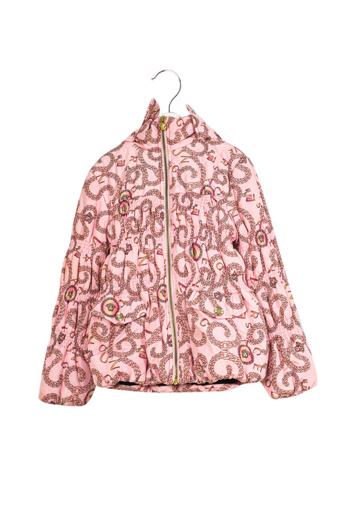 Pink Young Versace Quilted Jacket 8Y at Retykle