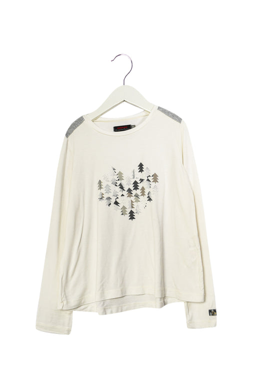 White Catimini Long Sleeve Top 8Y at Retykle
