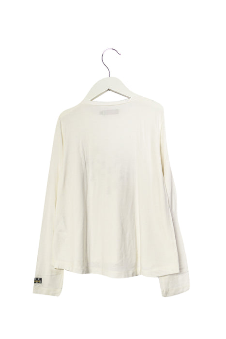 White Catimini Long Sleeve Top 8Y at Retykle