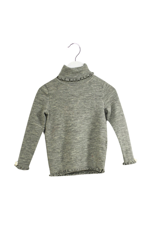 A Grey Knit Sweaters from Nicholas & Bears in size 3T for girl. (Front View)