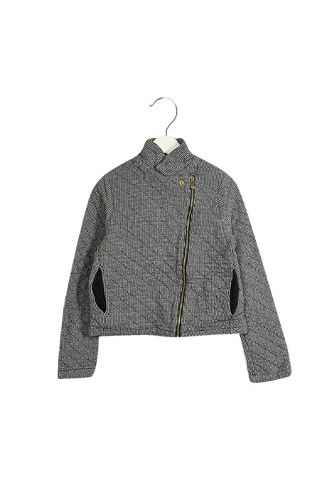 Black Petit Bateau Lightweight Jacket 10Y at Retykle