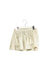 Silver Velveteen Short Skirt 3T at Retykle