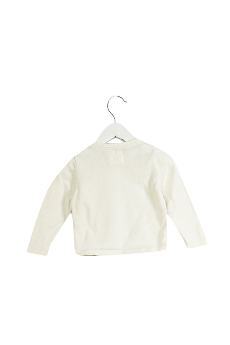 White Early Days Cardigan 9-12M at Retykle
