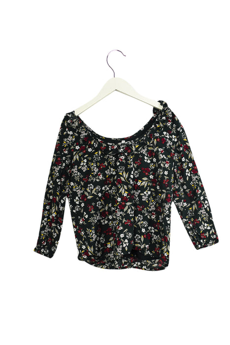 Green Excuse My French Three Quarter Sleeve Top 12Y at Retykle