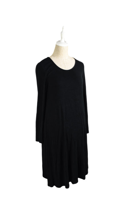 Black Ingrid & Isabel Maternity Long Sleeve Dress S (US4-6) at Retykle