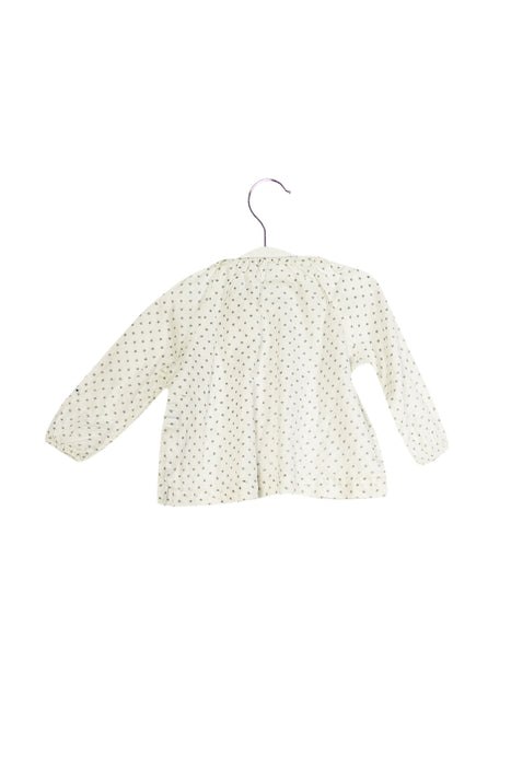 White Bout'Chou Long Sleeve Top 6M at Retykle