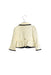A Ivory Lightweight Jackets from Ferrari in size 4T for girl. (Back View)