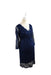 Navy Tiffany Rose Maternity Long Sleeve Dress M (UK10-12) at Retykle