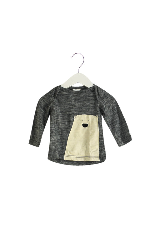 Grey Little Perriam Long Sleeve Top 6-12M at Retykle