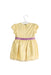 Yellow Motion Picture Short Sleeve Dress 12-18M at Retykle