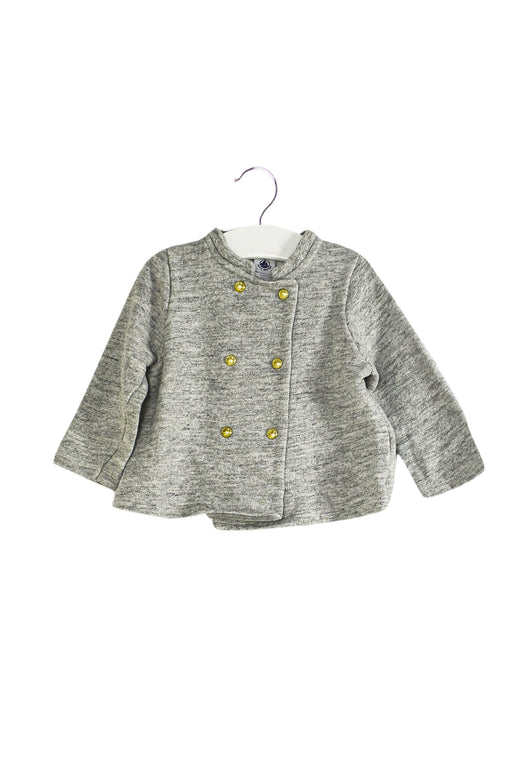 Grey Petit Bateau Lightweight Jacket 18M at Retykle