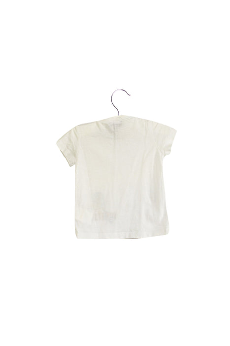 A White Short Sleeve T Shirts from Paul Smith in size 3-6M for boy. (Back View)