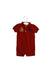 A Red Rompers from Ralph Lauren in size 6-12M for boy. (Front View)