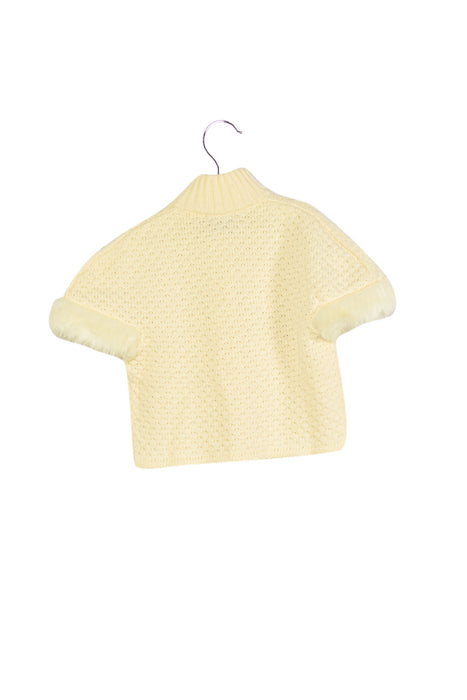 Ivory Janie & Jack Knitted Short Sleeve Top 2T at Retykle