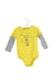A Yellow Long Sleeve Bodysuits from La Compagnie des Petits in size 12-18M for boy. (Front View)