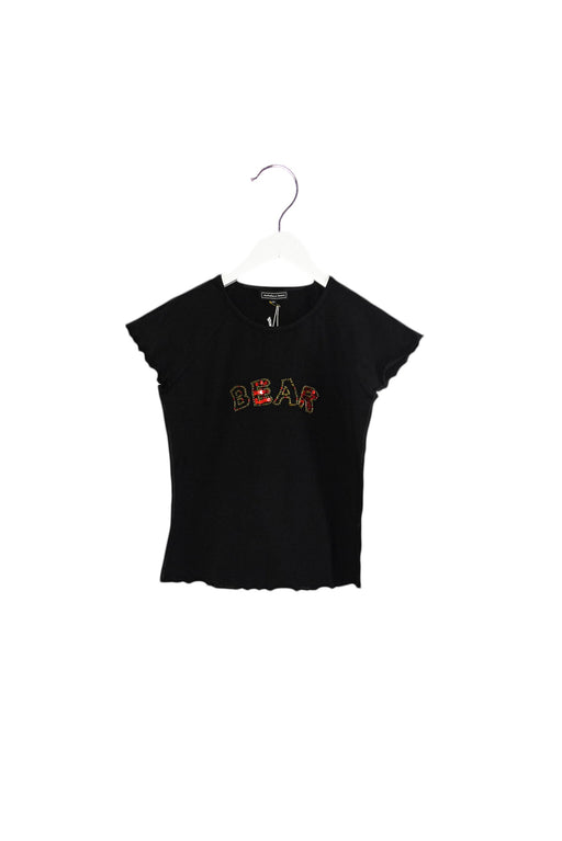 A Black Short Sleeve T Shirts from Nicholas & Bears in size 12Y for girl. (Front View)