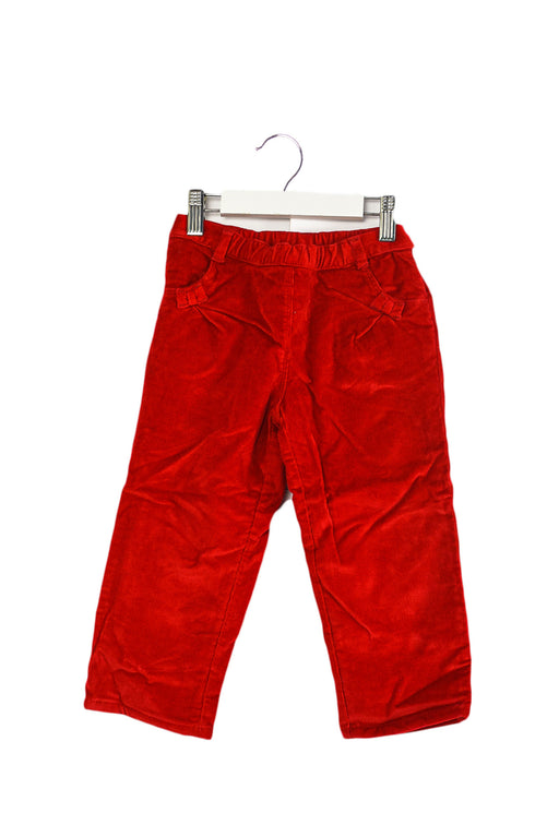 Red Petit Bateau Casual Pants 3T at Retykle