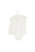 White Laranjinha Short Sleeve Romper Dress 18M at Retykle