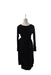 Black Pietro Brunelli Maternity Long Sleeve Dress XS at Retykle
