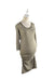 Brown Isabella Oliver Maternity Long Sleeve Dress S (US 6) at Retykle