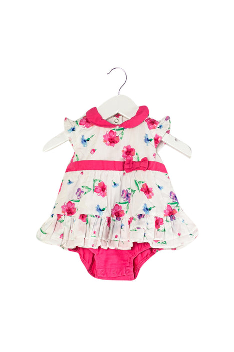 Pink Chicco Short Sleeve Romper Dress 6M at Retykle