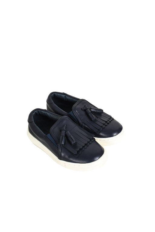 A Navy Loafers & Moccasins from Nicholas & Bears in size EU25-/-US8 for boy. (Front View)