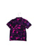 A Purple Short Sleeve Polos from BAPE KIDS in size 4T for girl. (Back View)