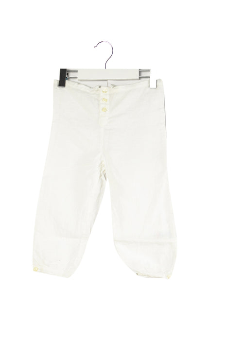 White Marie Chantal Casual Pants 24M at Retykle
