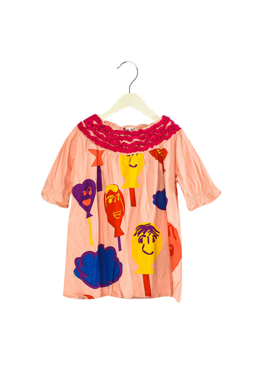 Pink Lovie by Mary J Short Sleeve Top 10Y (140cm) at Retykle