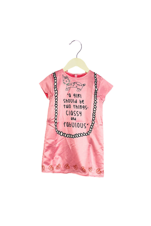 Pink Lovie by Mary J Short Sleeve Dress 12-18M (80cm) at Retykle