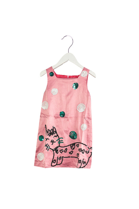 Pink Lovie by Mary J Sleeveless Dress 2T (100cm) at Retykle