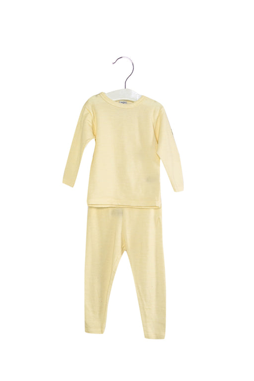 Ivory Petit Bateau Top and Pants Set 3T at Retykle