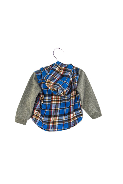 Blue Tucker & Tate Hooded Shirt 9M at Retykle