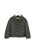 A Grey Lightweight Jackets from Dolce & Gabbana in size 4T for girl. (Front View)