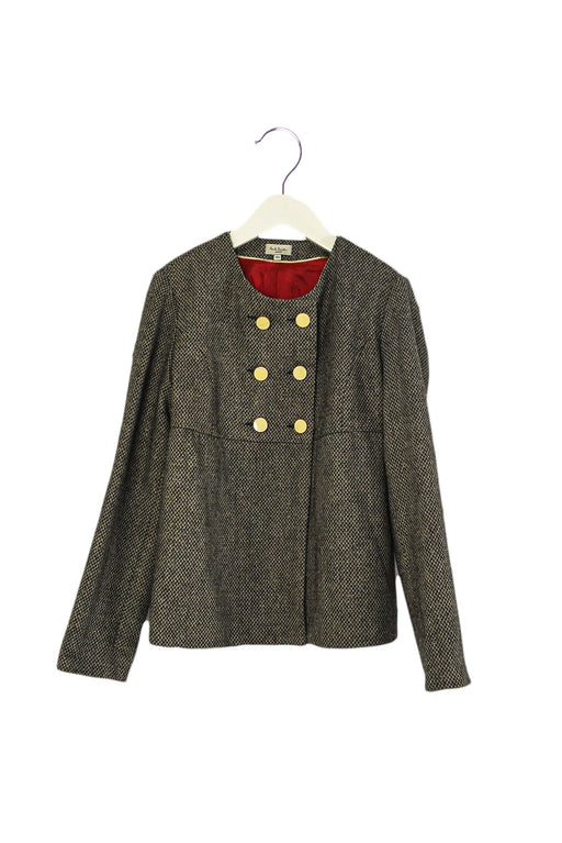 A Grey Lightweight Jackets from Paul Smith in size 10Y for girl. (Front View)