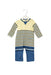 A Ivory Jumpsuits from Petit Bateau in size 6-12M for boy. (Front View)
