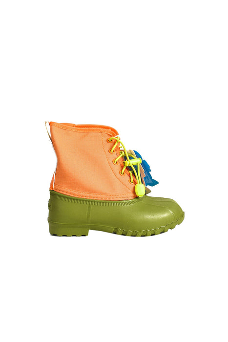 A Orange Boots & Booties from Native Shoes in size EU27-/-US10-10 for girl. (Back View)