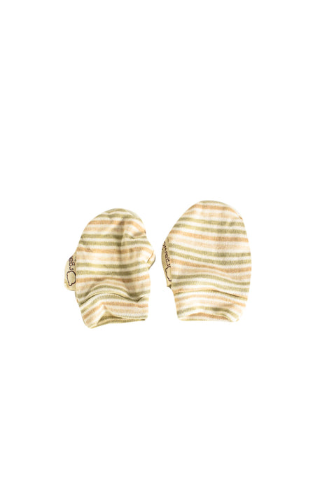 Beige Organic Natural Charm Mittens O/S (6x9cm) at Retykle