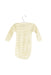A Ivory Long Sleeve Bodysuits from Petit Bateau in size 3-6M for girl. (Back View)