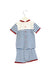 Blue Pili Carrera Top and Shorts Set 3T at Retykle